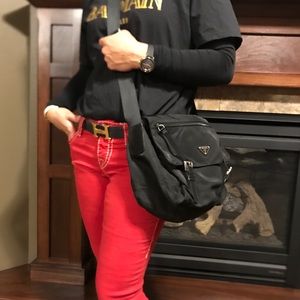 Prada crossbody medium size nylon